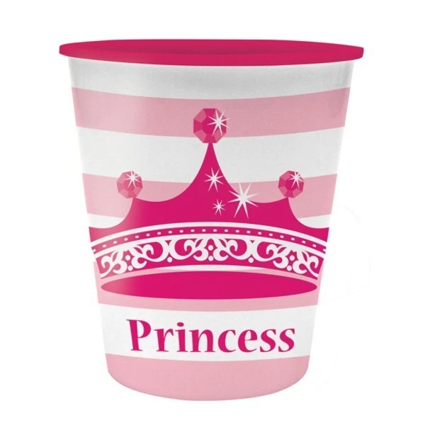 Pink Princess Royalty Souvenir Cup (1 ct) - Birthday Party Supplies - Image 1 of 1