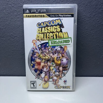 Capcom Classics Collection: Reloaded (Sony PSP, 2006) - Image 1 of 4
