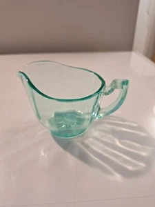 vintage uranium glass Cream pitcher - Picture 1 of 6