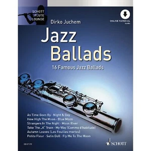 Baladas de jazz Schott Music - flauta transversal