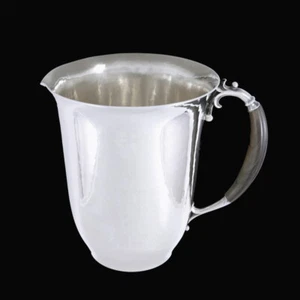 Georg Jensen. Hammered Sterling Silver Pitcher #456C - 1925-32 Hallmarks - Picture 1 of 4