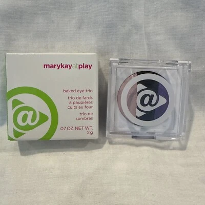 Mary Kay At Play Baked Eye Trio Purple Eclipse #081940 ~ NEW in Box Fast Ship - Image 1 of 4