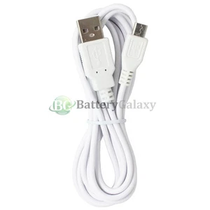 Micro USB 6FT Charger Cable for Android Phone ZTE Avid Plus Blade V7 Sonata 3 - Picture 1 of 4
