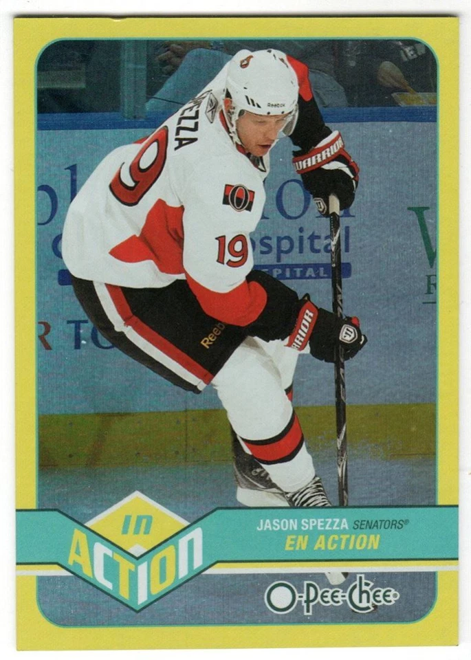 2011-12 O-Pee-Chee In Action Jason Spezza #A19 Ottawa Senators - Image 1 of 2