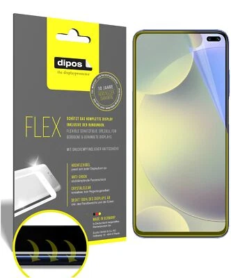 2x Protector Pantalla para Xiaomi Redmi K30 Funda Película Protectora 100% dipos Flex Foto 1 de 4