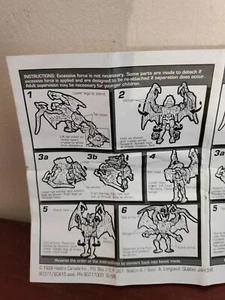 Beast Wars Transmetal 2 Sonar Instructions - Picture 1 of 3