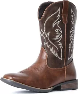 IUV Cowboystiefel für Herren Western Robust Stiefel Modisch Retro Klassisch - Bild 1 von 7