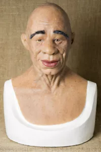 "Joseph II"" handgefertigte, Silikonmaske, Halloween, alter Mann, hochwertig, NEU" - Bild 1 von 18