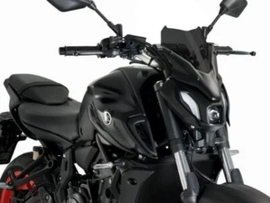 Puig Dark Smoke New Generation Sport Screen Yamaha MT-07 2021-2024 - Picture 1 of 4