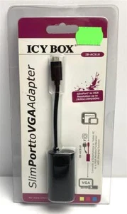 Adaptateur ICY BOX IB-AC518 - SlimPort vers VGA - Avec fonction de charge micro-USB - Neuf ! - Photo 1/2