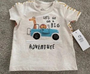 Baby Boys F&F 3 Pack T-Shirts 3-6 Months. - Picture 1 of 10