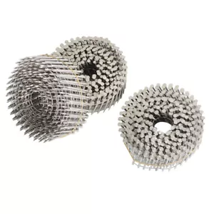 Uñas de revestimiento de acero inoxidable de 1-3/4"" × 09"" 3600 piezas bobina de alambre de 15 grados - Imagen 1 de 13