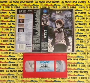 VHS film SERIAL EXPERIMENTS LAIN lif.03 R. NAKAMURA 2001 DYNAMIC DI 60603 (F179) - Photo 1/1