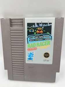 Rad Racer (Nintendo NES, 1987) cartouche seule, testé/fonctionne authentique gratuit SH - Photo 1/6