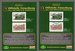 Privatpost Radebeul - sächsische Schmalspurbahn - ** / gestempelt - Bild 1 von 1