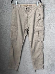 Banana Republic Pants Mens 33x33 Grey Traveler Cargo Tapered Utility Streetwear - Picture 1 of 14