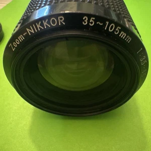 Nikon Zoom Nikkor 35-105mm f3.5-4.5 AI-S Lens- great Condition - Picture 1 of 10