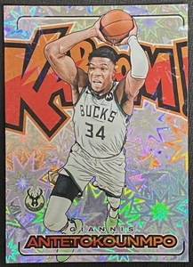 2023-24 Crown Royale Kaboom #7 Giannis Antetokounmpo SSP Custodia Hit Vedi Foto - Foto 1 di 3