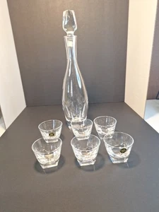 Hoya, Japan, Crystal Wine Set. 8 Pieces, NEW In The Original Shipping Box... - Picture 1 of 18