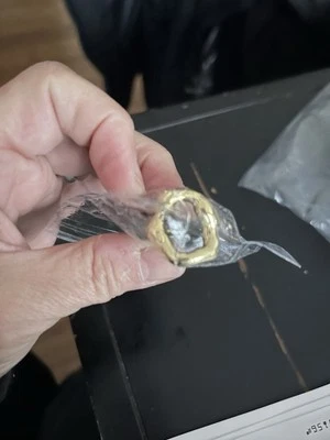 Anillo Rachel Zoe Chapado en Oro 14K Plata de Ley Circonita cúbica Flor Nuevo con Etiquetas 925 7 Foto 1 de 3