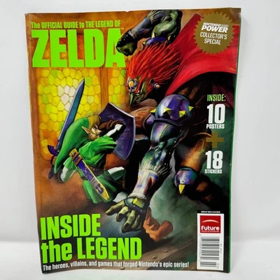 Zelda Inside the Legend - Nintendo Power Special - with All Posters and Stickers - Image 1 of 4