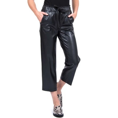 Pantalones Colette de Cuero Vegano CAMBIO 36 EE. UU. Talla 6 Foto 1 de 4