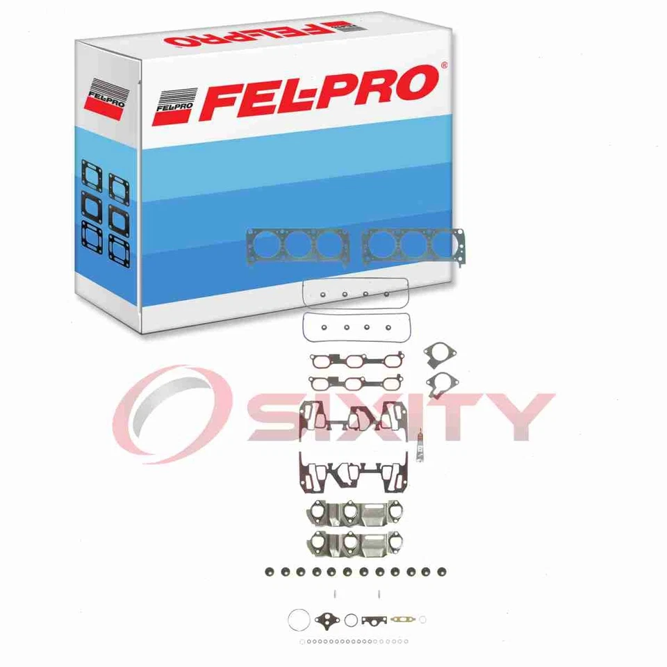 Conjunto de junta de cabeça de cilindro de motor Fel-Pro para 2000-2003 Pontiac Grand Prix pl - Imagem 1 de 4