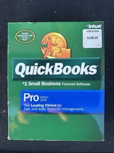 Intuit QuickBooks Pro Edition 2006 Small Business Financial Software With Code - Picture 1 of 5