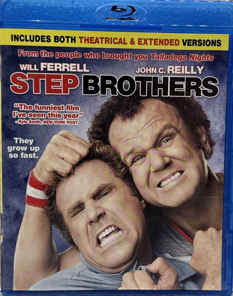 Step Brothers - Blu-ray - Will Ferrell + John C. Reilly - Extended And Unrated - - Image 1 of 3