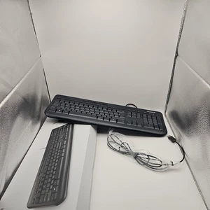 Clavier USB filaire 600 Microsoft - disposition anglaise internationale - Photo 1/11