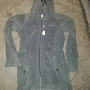Columbia Sportswear Company Womans fleece sweater hooded gray SMALL polyester - Picture 1 of 1