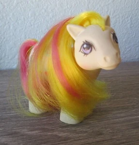 VINTAGE 1984 G1 HASBRO * MY LITTLE PONY * BABY APPLE DELIGHT * GEBRAUCHT * - Bild 1 von 7