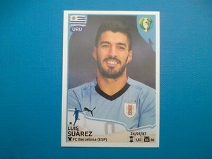 2019 Panini Copa America #258 Luis Suarez Uruguay Figure