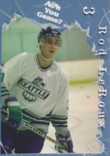 1997-98 Seattle Thunderbirds Team Issue # ROD LeROUX