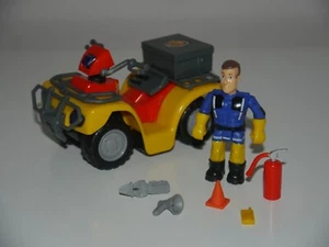 Fireman Sam Quad Bike with Fireman Sam Figure and Accessories SIMBA Toys _S3 - Picture 1 of 12