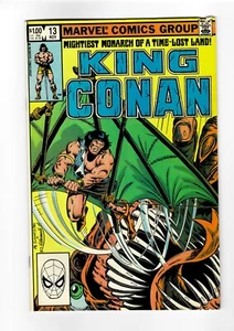 King Conan #13 (noviembre 1982, Marvel) Primera portada por Marc Silvestri en estado bastante bueno/f - Imagen 1 de 2