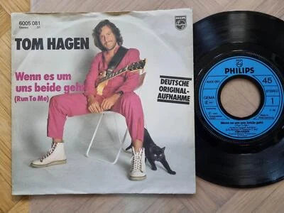 7" Single Tom Hagen - Wenn es um uns beide geht Vinyl Germany/ CV Smokie - Image 1 of 4