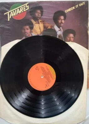 Tavares – Check It Out original 1974 soul funk LP Album vinyl record - Изображение 1 из 4