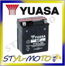 YTX7A-BS BATTERIA ORIGINALE YUASA CON ACIDO HYOSUNG XRX 125SM SUPERMOTO 2008