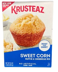 Krusteaz Sweet Corn Muffin & Cornbread Mix 16 oz - Picture 1 of 1
