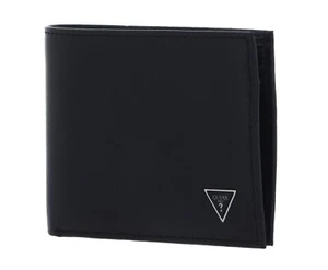 Cartera monedero GUESS Certosa Billfold Coin Wallet negra nueva - Imagen 1 de 4