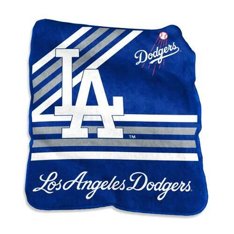 Los Angeles Dodgers Throw Blanket  MLB Licensed Raschel Cover