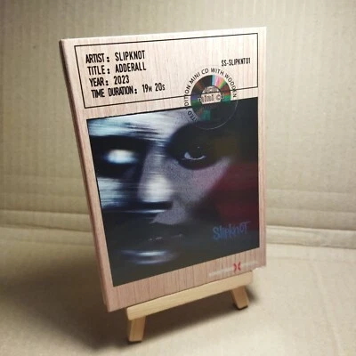 Slipknot - Adderall EP (Single) (Wood Box, Mini-CD) SEALED! Great Gift! Foto 1 de 3