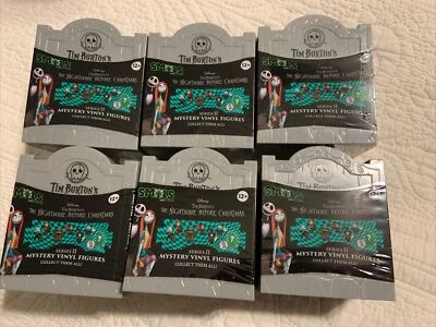 6X NIGHTMARE BEFORE CHRISTMAS MYSTERY VINYL FIGURE SERIES II - Image 1 of 4