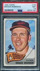 1965 Topps #150 Brooks Robinson PSA 7.5 Baltimore Orioles - Picture 1 of 2