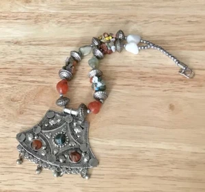 Collar tibetano multipiedra vintage  - Imagen 1 de 10