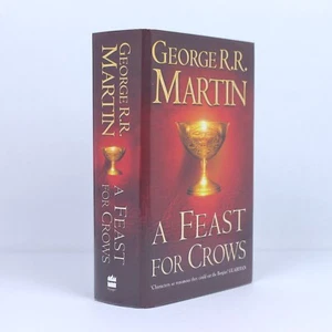 A Feast for Crows by George RR Martin (1st UK Edition, Voyager 2005 HCDJ) - Picture 1 of 7