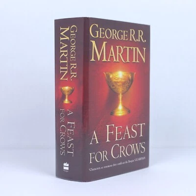A Feast for Crows by George RR Martin (1st UK Edition, Voyager 2005 HCDJ) - Image 1 of 4