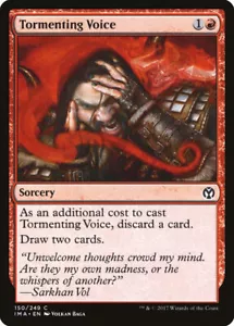 Magic the Gathering (mtg): IMA: Tormenting Voice (x 4) - Picture 1 of 1