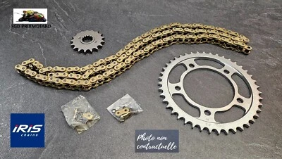 YAMAHA YZF 600 THUNDERCAT 1996/2003 KIT CHAINE COMPLET IRIS OR - Imagen 1 de 2